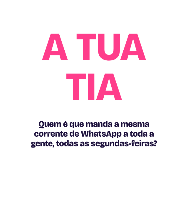 T-shirt só a tia